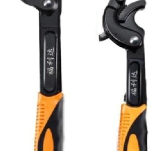 Frotox Paquete de 2 llaves ajustables, llave inglesa universal, llave de mano multifunción, tubería de baño, llave grande de abierto, llave universal