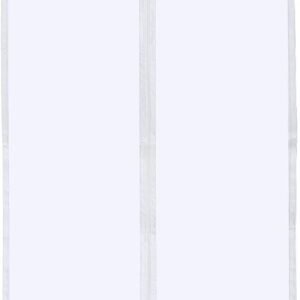 HOOMEE Aislante de Puerta Aires Acondicionados Portátiles con Extensión de Manguera Cosida para Mayor Rendimiento de Enfriamiento, Menor Consumo de Energía, con Cremallera, 90x210cm