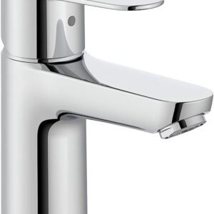 Roca A5A324FC00 Mezclador Lavabo Victoria Plus, Cuerpo Liso, Cold Start, Cromado