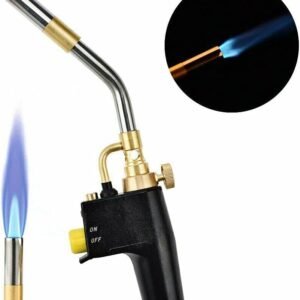 Antorcha de Propano Weytoll Antorchas de Fontanería Portátiles de alta Temperatura para Soldadura de gas de Fontanería Soplete de Soldadura Instantánea Profesional (sin gas)