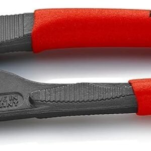 Knipex Tenaza llave alicate y llave en una sola herramienta gris atramentado, recubiertos de plástico antideslizante 250 mm (cartulina autoservicio/blíster) 86 01 250 SB