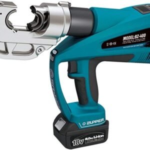 CGOLDENWALL Crimpadora Hidráulica Recargable 16-300mm² de 42mm Trazo Super-largo Herramienta Prensa para Cables de 120KN Potencia Extra Grande - Ideal para Electricista
