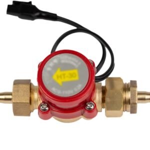 Cloudray Water Flow Sensor flow Switch Interruptor de flujo del sensor de flujo de agua HT-30 para el tubo láser de CO2 de protección de grabador（Calibre: 8 mm）