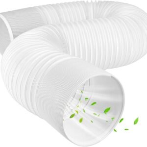 FINEVERNEK Tubo Aire Acondicionado Portatil, Manguera de Escape para Aire Acondicionado, Tubo de Salida Aire Acondicionado Universal,Tubo Flexible de Salida de Aire de PVC, (Φ15 cm/Longitud 2M)