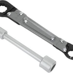 Kit de herramientas de fontanería con ángulos en llave de fontanero profesional, herramienta de llave de parada para fontaneros, herramienta de llave