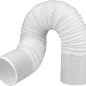 Tubo Aire Acondicionado Portatil 2 M Manguera de Escape para Aire Acondicionado Tubo de Salida de Aire Universal Diámetro 150mm para Secadora Campana de Escape