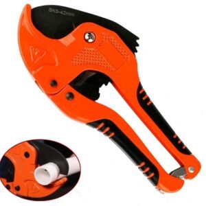Cortador de tubos de plástico de 42 mm, herramienta de corte de tubos de PPR/PE/PVC, cortador de tubos, tijeras multifuncionales de acero inoxidable