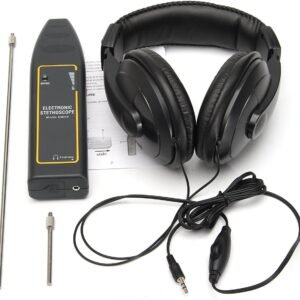 Tutoy Estetoscopio electrónico Auricular Detector de Fugas Kit de Equipo de detección de tubería de Agua