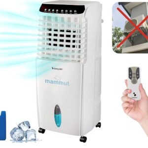 BEPER VE.550 Enfriador de Aire, Aire Acondicionado Portatil sin Tubo con Temporizador 24H y Mando a Distancia
