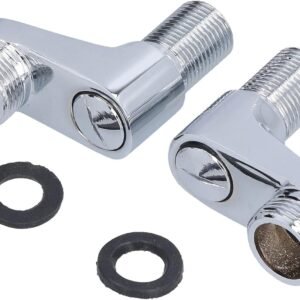 Adaptador mezclador de brazo oscilante para grifo de ducha G1/2 a G3/4, accesorio fijo de tubería de agua caliente fría para baño