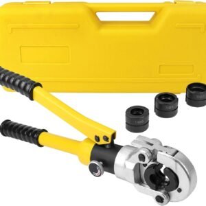 Snowtaros Alicates Prensadores de Tuberías, Crimpadora Hidráulica Multicapa, TH16, TH20, TH26, TH32mm, con Cabeza 360° Giratorio, para Tubo de Aluminio-plástico, Tubo de Acero Inoxidable