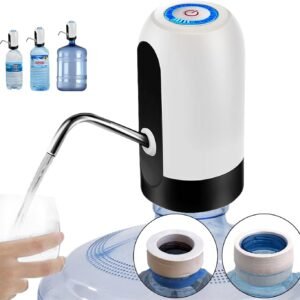 MIRTIKA Dispensador de Agua para garrafas con Adaptador para Botellas de Agua comerciales. Grifos para Botellas de Agua Mineral. Dispensadores de Agua para bidones, Bomba eléctrica Agua