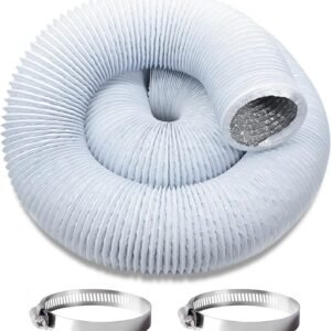 Tubo Aire Acondicionado Portatil, 6M Manguera Aire Acondicionado Portatil, Extensor Tubo Aire Acondicionado Universal, Resistente al Calor y Ahorro de Energía, Diámetro 100mm