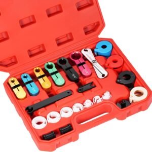 drado Juego de 22 Piezas Kit Herramientas de Desconexión de Línea de Combustible de Coche de Aire Acondicionado de Removedor de Línea de Transmisión de Combustible Automotriz