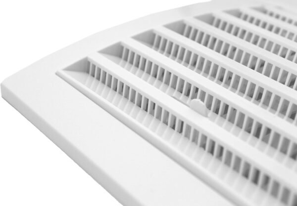 H&C VENT Rejilla Ventilación de 150 x 150mm │ Extractor de Baño Cocina │ Rejilla Aire Acondicionado Conductos Pared AC Ventilador Tubo PVC │ Cubiertas de Ventilacion con cierre regulable y Mosquitera - Image 5
