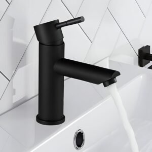 GRIFO LAVABO negro | grifo negro lavabo | GRIFO BAÑO negro | grifo negro | GRIFO NEGRO baño | grifo lavabo NEGRO MATE | GRIFOS para LAVABOS DE BAÑO | grifo baño | GRIFO MONOMANDO lavabo | grifo lavabo