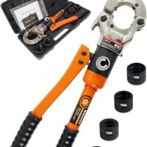 AMZCNC Alicates Prensadores de Tuberías, Crimpadora Hidráulica Multicapa ΦTH16-20-26-32 mm, Para Tubos de Tuberías multicapa, tuberías de aluminio-plástico, tuberías compuestas y tuberías de plástico.