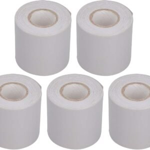 Cinta para envolver tuberías, 5 piezas de cinta para tuberías de aire acondicionado Protección de tuberías resistente al aceite Cinta de envolver portátil 6 cm ancho/2,4 pulgadas(one size-Light_Grey)