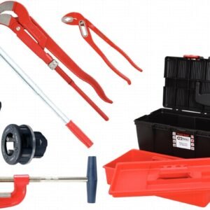 KS Tools 987.0600 Juego de herramientas de fontanería, 8 pzs