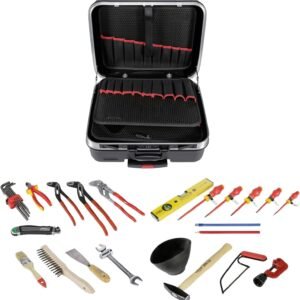 KNIPEX Maleta de Herramientas BIG Basic Move, Fontanería, 00 21 06 HK S